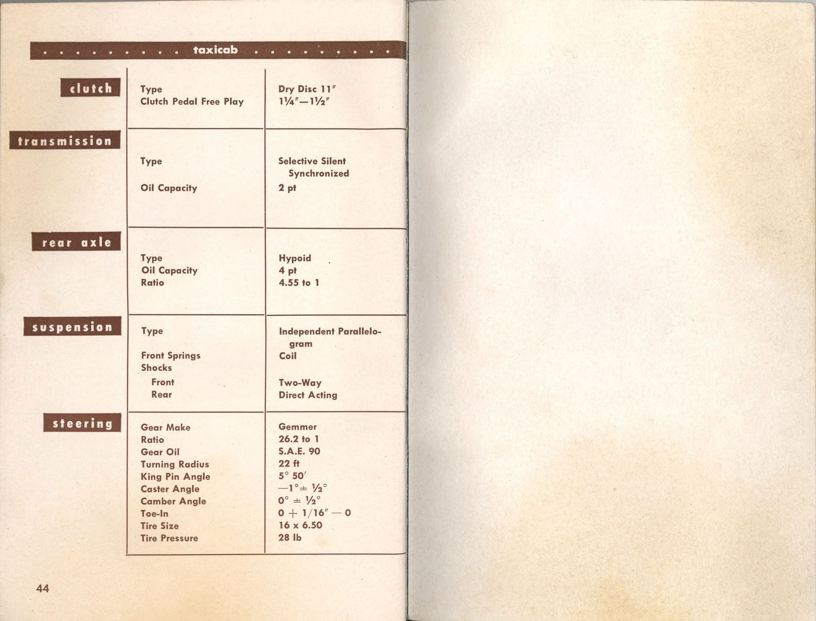 1948 Packard Owners Manual Page 7